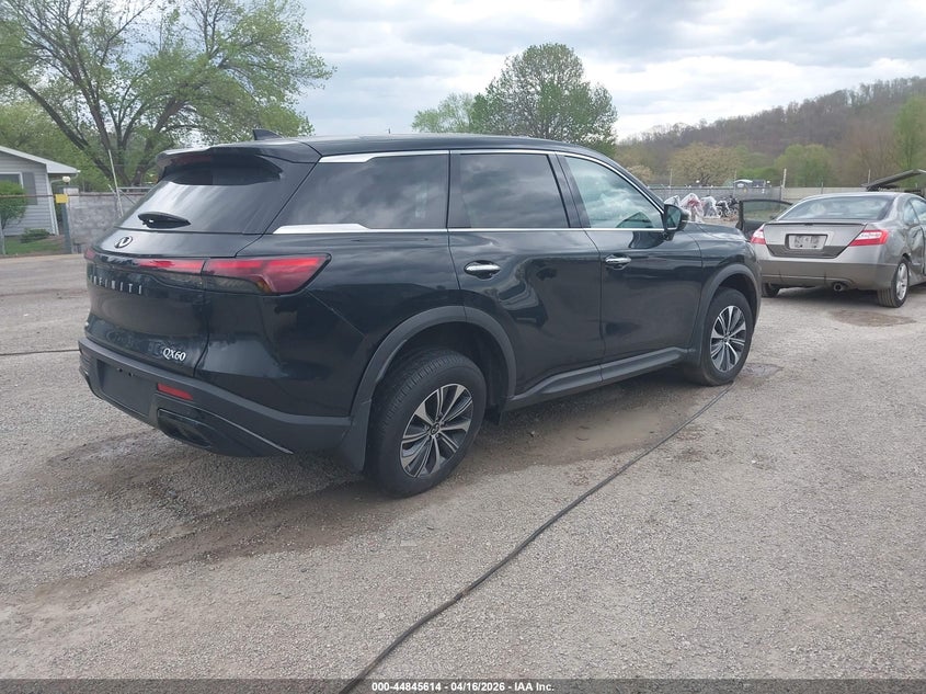 2024 Infiniti Qx60 VIN 5N1DL1ES5RC336484 IAAI salvage auction — SIDE, Wait Title, sold $7,800 on 2026-07-30 (photo 4)