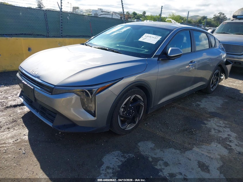 2025 Kia K4 VIN 3KPFU4DE7SE087062 IAAI salvage auction — REAR END, Salvage Title, sold $2,550 on 2026-07-09 (photo 2)