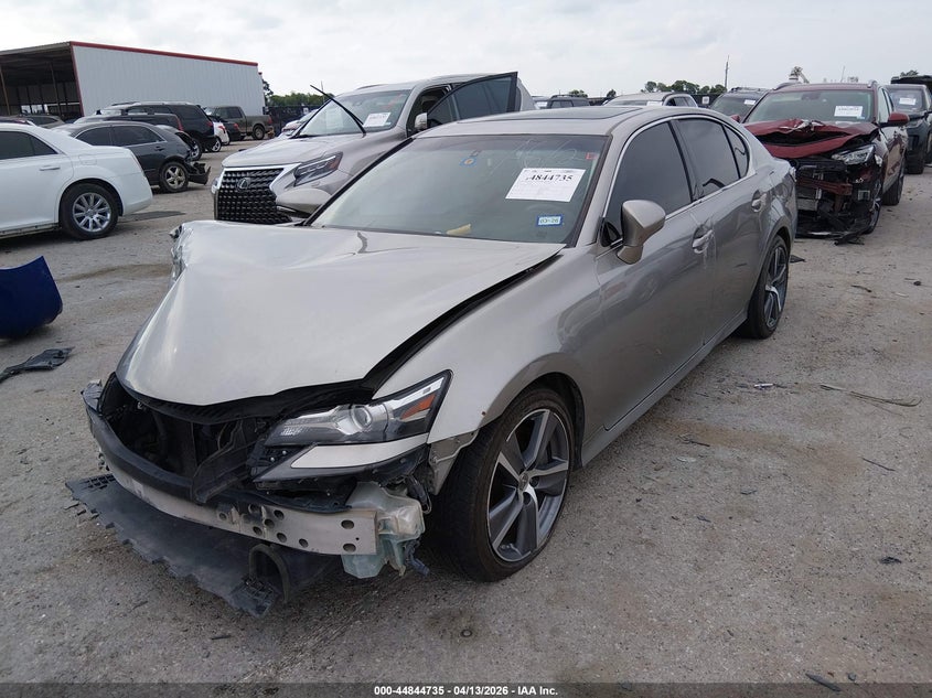 2016 Lexus Gs VIN JTHBA1BL8GA001130 IAAI salvage auction — FRONT END, Original (Texas), sold $1,500 on 2026-07-28 (photo 2)