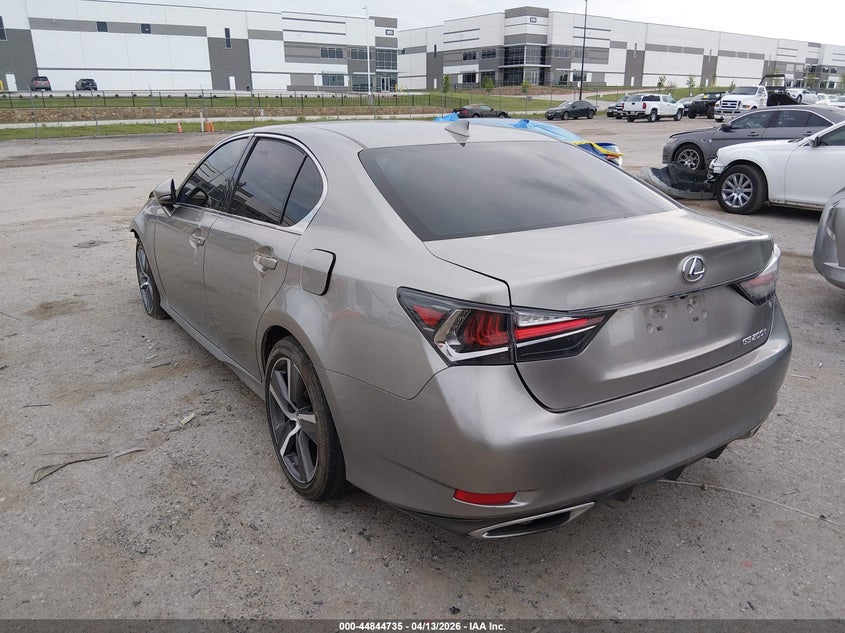 2016 Lexus Gs VIN JTHBA1BL8GA001130 IAAI salvage auction — FRONT END, Original (Texas), sold $1,500 on 2026-07-28 (photo 3)
