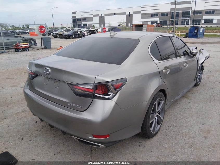 2016 Lexus Gs VIN JTHBA1BL8GA001130 IAAI salvage auction — FRONT END, Original (Texas), sold $1,500 on 2026-07-28 (photo 4)