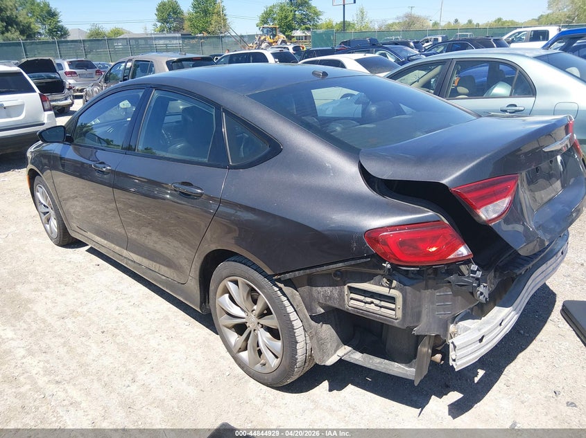 2015 Chrysler 200 VIN 1C3CCCBB5FN760171 IAAI salvage auction — REAR END, Salvage Title, sold $1,500 on 2026-07-20 (photo 3)