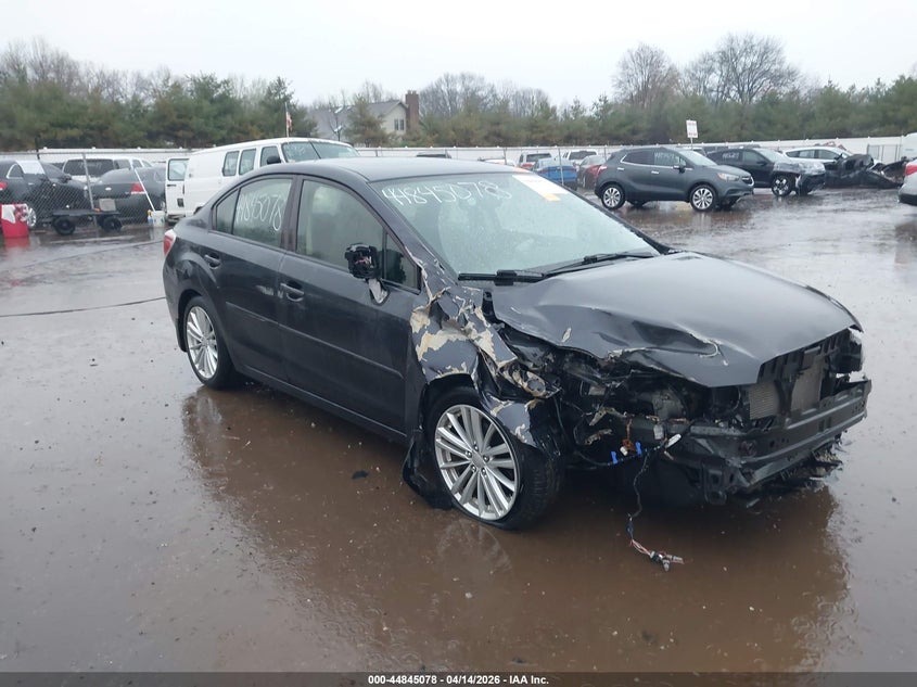2013 Subaru Impreza VIN JF1GJAD63DH035225 IAAI salvage auction — FRONT END, Enterprise Vehicles Clear Only (Indiana), sold $25 on 2026-07-28 (photo 1)