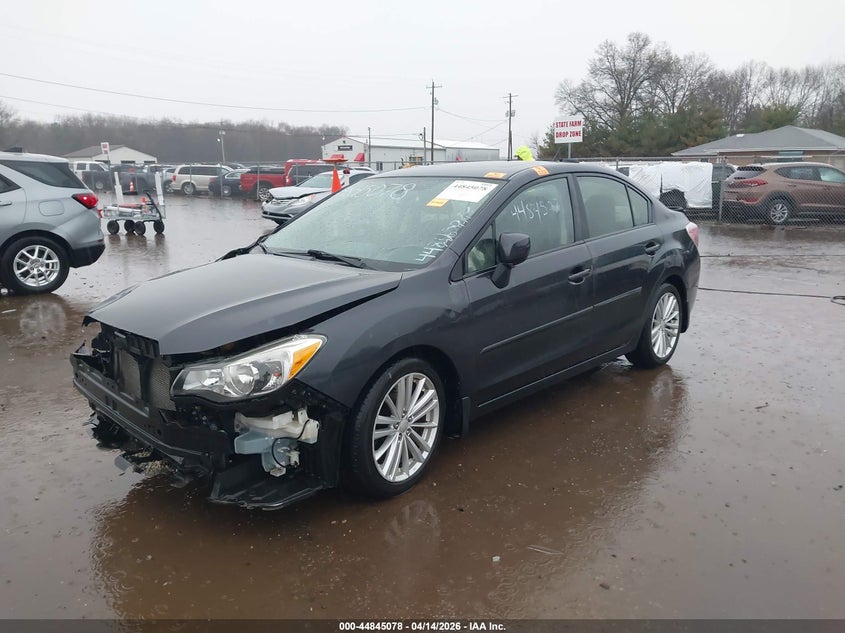 2013 Subaru Impreza VIN JF1GJAD63DH035225 IAAI salvage auction — FRONT END, Enterprise Vehicles Clear Only (Indiana), sold $25 on 2026-07-28 (photo 2)