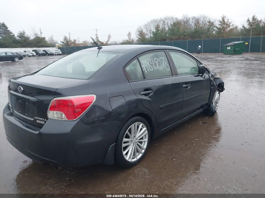 2013 Subaru Impreza VIN JF1GJAD63DH035225 IAAI salvage auction — FRONT END, Enterprise Vehicles Clear Only (Indiana), sold $25 on 2026-07-28 (photo 4)