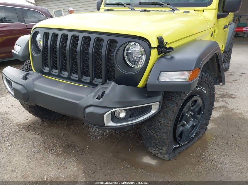 2023 Jeep Gladiator VIN 1C6HJTAG0PL537884 IAAI salvage auction — FRONT END, Salvage Title, sold $14,150 on 2026-07-27 (photo 6)
