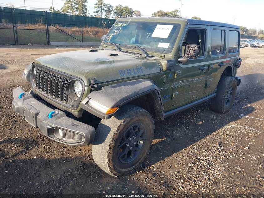2024 Jeep Grand wagoneer VIN 1C4RJXN65RW185263 IAAI salvage auction — FRONT & REAR, Wait Title, sold $8,900 on 2026-07-28 (photo 2)
