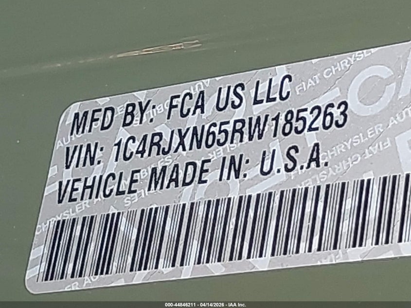2024 Jeep Grand wagoneer VIN 1C4RJXN65RW185263 IAAI salvage auction — FRONT & REAR, Wait Title, sold $8,900 on 2026-07-28 (photo 9)