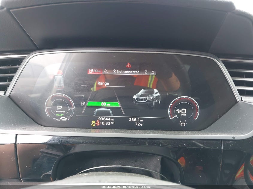2021 Audi E-tron VIN WA1LAAGE4MB004560 IAAI salvage auction — FRONT END, Original (Texas), sold $11,975 on 2026-07-09 (photo 7)