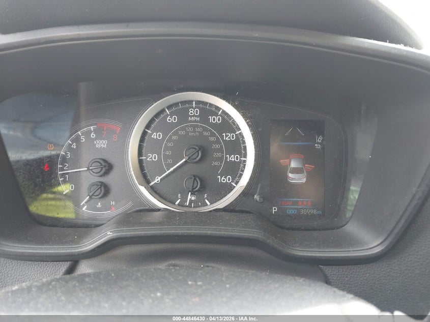 2021 Toyota Corolla VIN JTDEPMAEXMJ180252 IAAI salvage auction — RIGHT FRONT, Salvage Title, sold $3,600 on 2026-07-29 (photo 7)