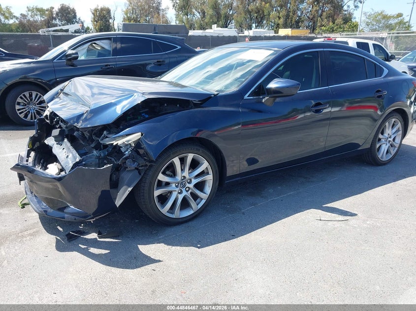 2016 Mazda 6 VIN JM1GJ1V54G1488542 IAAI salvage auction — FRONT END, Wait Title, sold $650 on 2026-07-23 (photo 2)