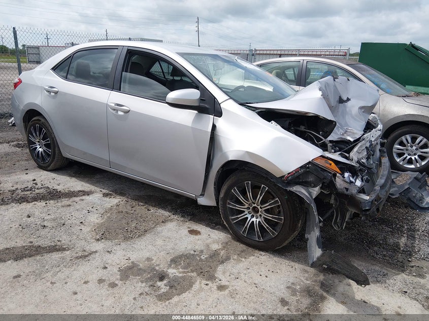 2016 Toyota Corolla VIN 5YFBURHE0GP500547 IAAI salvage auction — FRONT END, Junk (Oklahoma), sold $900 on 2026-07-21 (photo 1)