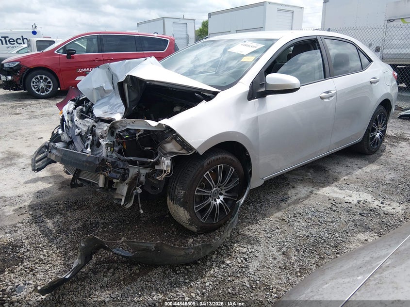 2016 Toyota Corolla VIN 5YFBURHE0GP500547 IAAI salvage auction — FRONT END, Junk (Oklahoma), sold $900 on 2026-07-21 (photo 2)