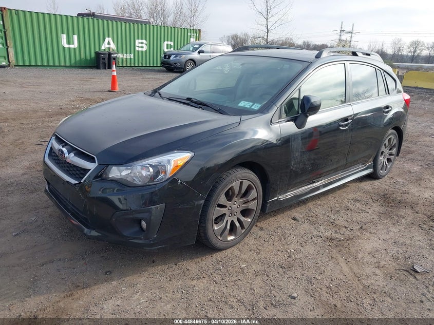 2012 Subaru Impreza VIN JF1GPAS69CH233775 IAAI salvage auction — NORMAL WEAR, Salvage Title, sold $425 on 2026-07-21 (photo 2)