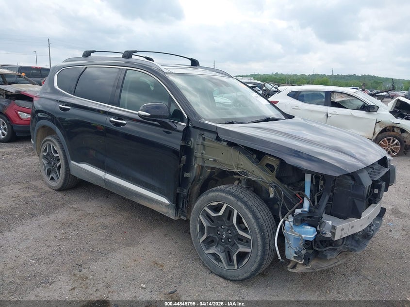 2023 Hyundai Santa fe VIN 5NMS3DA18PH002250 IAAI salvage auction — FRONT END, Clear (Oklahoma), sold $9,300 on 2026-08-01 (photo 1)
