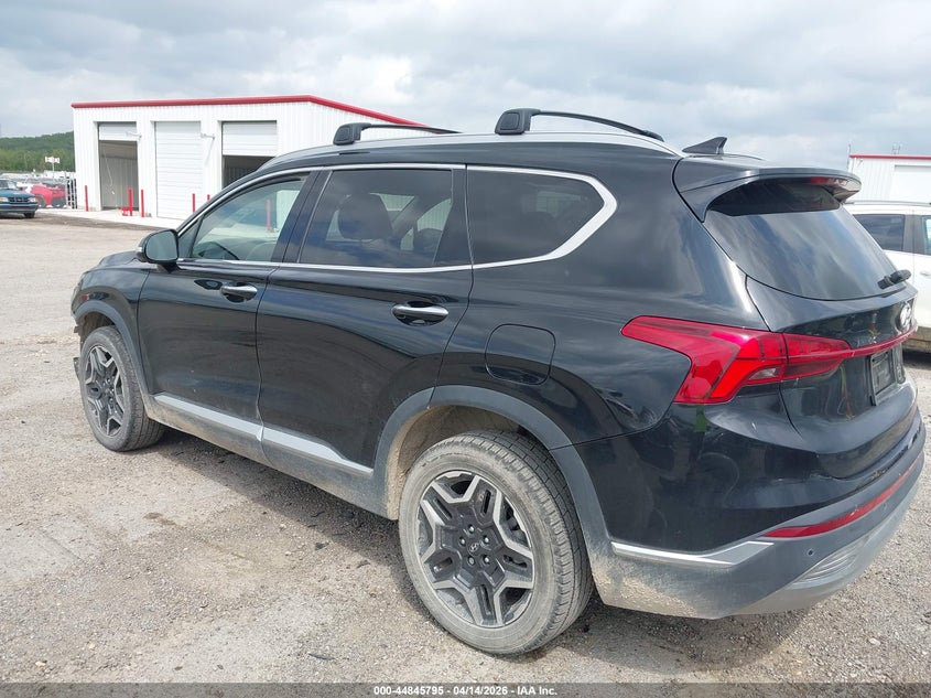 2023 Hyundai Santa fe VIN 5NMS3DA18PH002250 IAAI salvage auction — FRONT END, Clear (Oklahoma), sold $9,300 on 2026-08-01 (photo 3)