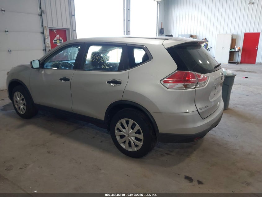 2016 Nissan Rogue VIN KNMAT2MV7GP685693 IAAI salvage auction — RIGHT REAR, Prior Salvage (Minnesota), sold $1,050 on 2026-07-15 (photo 3)