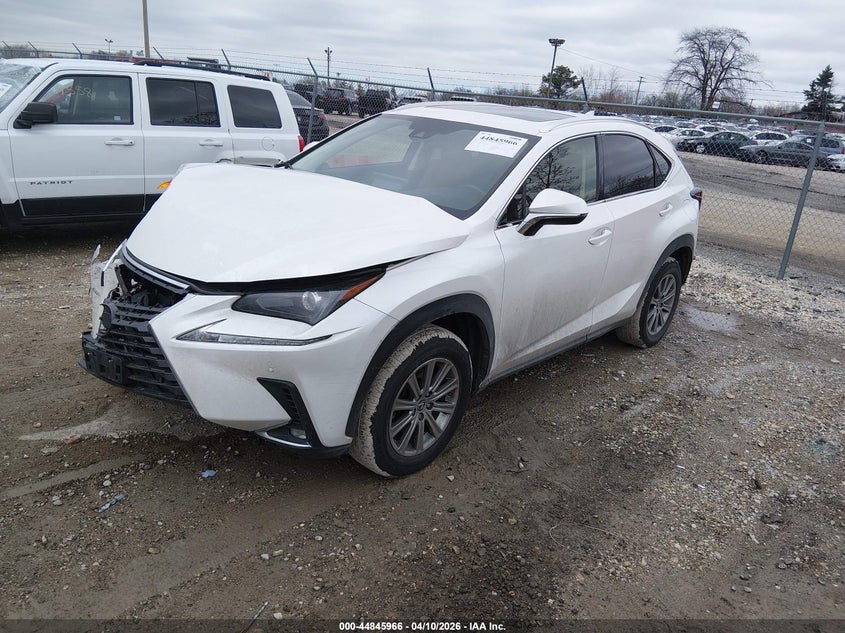 2021 Lexus Nx VIN JTJDARDZ1M5025152 IAAI salvage auction — FRONT END, Salvage (Illinois), sold $11,000 on 2026-07-07 (photo 2)