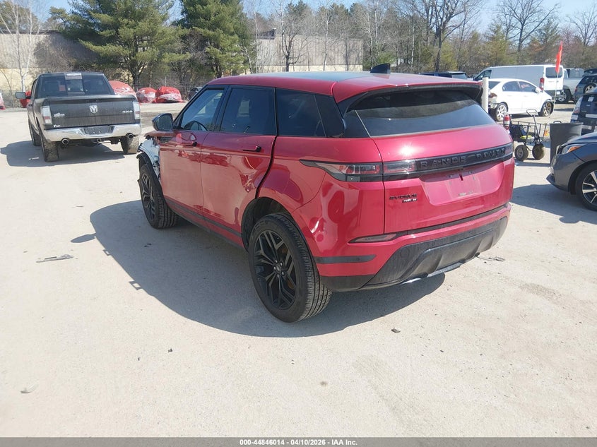 2020 Land rover Range rover evoque VIN SALZP2FX4LH019734 IAAI salvage auction — FRONT END, Salvage (New Hampshire), sold $6,650 on 2026-07-22 (photo 3)