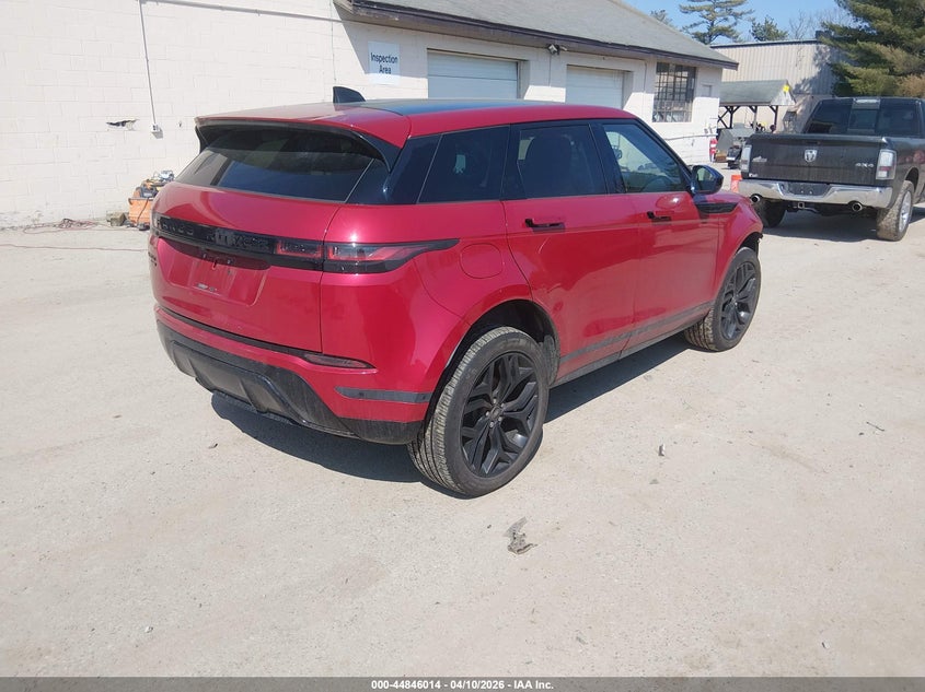 2020 Land rover Range rover evoque VIN SALZP2FX4LH019734 IAAI salvage auction — FRONT END, Salvage (New Hampshire), sold $6,650 on 2026-07-22 (photo 4)