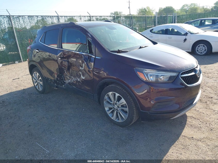 2018 Buick Encore VIN KL4CJASB9JB523404 IAAI salvage auction — RIGHT SIDE, Salvage (Kansas), sold $850 on 2026-07-31 (photo 1)
