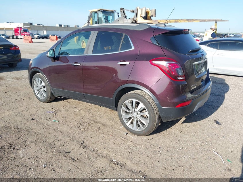 2018 Buick Encore VIN KL4CJASB9JB523404 IAAI salvage auction — RIGHT SIDE, Salvage (Kansas), sold $850 on 2026-07-31 (photo 3)