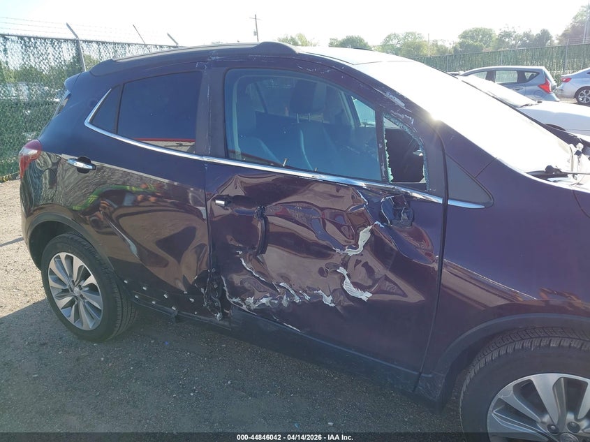 2018 Buick Encore VIN KL4CJASB9JB523404 IAAI salvage auction — RIGHT SIDE, Salvage (Kansas), sold $850 on 2026-07-31 (photo 6)