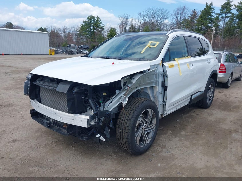 2023 Hyundai Santa fe VIN 5NMS3DAJXPH590099 IAAI salvage auction — FRONT END, Wait Title, sold $8,100 on 2026-07-30 (photo 6)