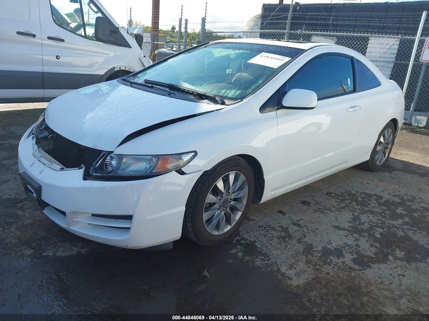 2009 Honda Civic VIN 2HGFG12839H513171 IAAI salvage auction — Front End, Salvage, sold $1,725 on 2026-07-08 (photo 2)