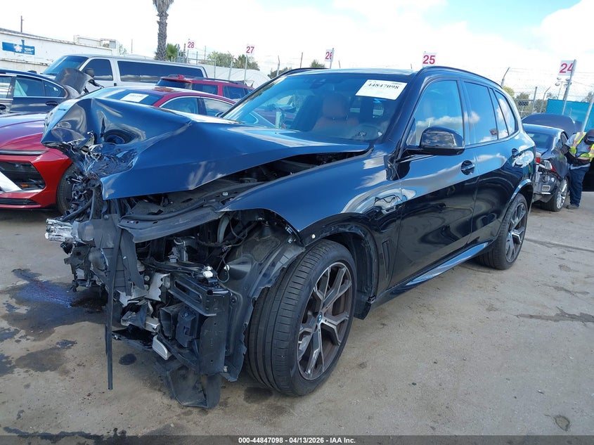 2022 BMW X5 VIN 5UXTA6C05N9M49653 IAAI salvage auction — FRONT END, Salvage (California), sold $19,150 on 2026-07-06 (photo 2)