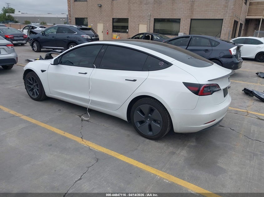 2021 Tesla Model 3 VIN 5YJ3E1EA7MF013647 IAAI salvage auction — FRONT END, Wait Title, sold $6,500 on 2026-07-19 (photo 3)