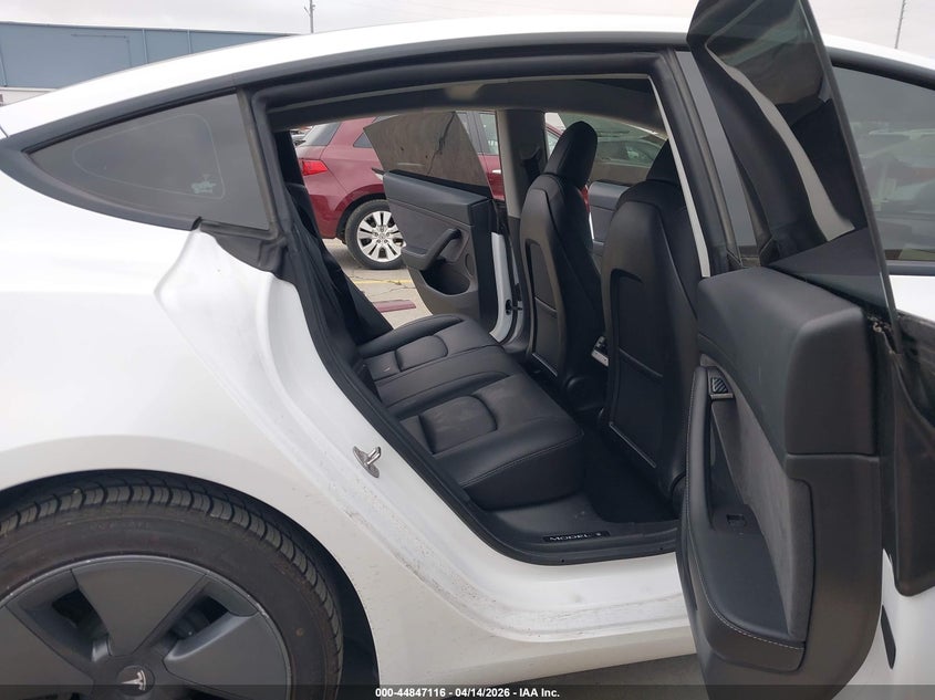 2021 Tesla Model 3 VIN 5YJ3E1EA7MF013647 IAAI salvage auction — FRONT END, Wait Title, sold $6,500 on 2026-07-19 (photo 8)