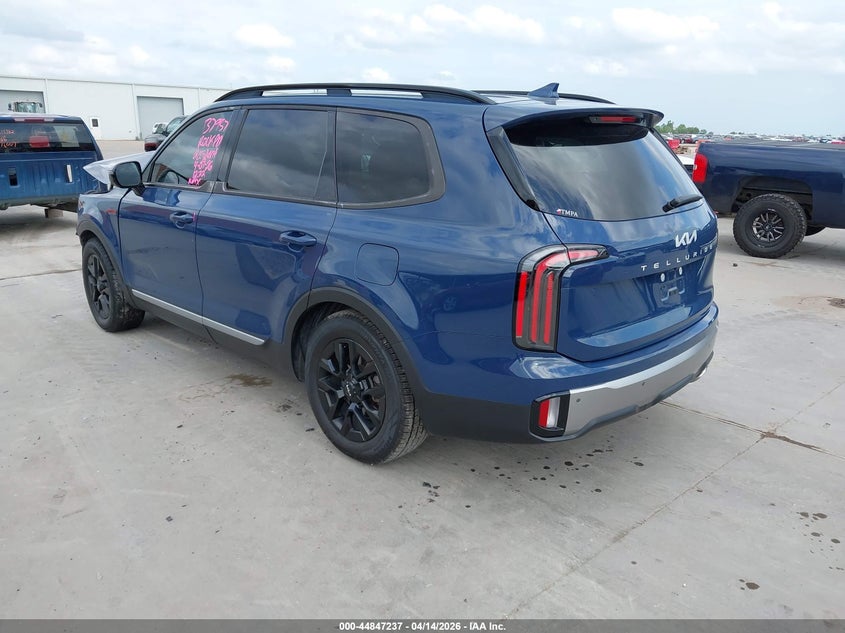 2023 Kia Telluride VIN 5XYP5DGC1PG329494 IAAI salvage auction — FRONT END, Original (Texas), sold $6,600 on 2026-07-08 (photo 3)