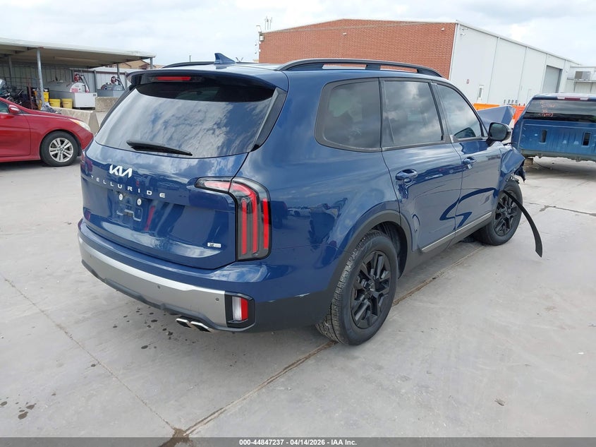 2023 Kia Telluride VIN 5XYP5DGC1PG329494 IAAI salvage auction — FRONT END, Original (Texas), sold $6,600 on 2026-07-08 (photo 4)