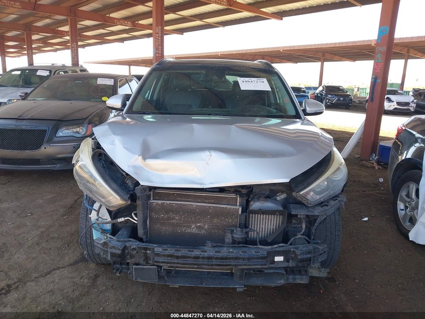 2016 Hyundai Tucson VIN KM8J3CA27GU155995 IAAI salvage auction — FRONT END, Salvage (Arizona), sold $1,750 on 2026-07-28 (photo 6)