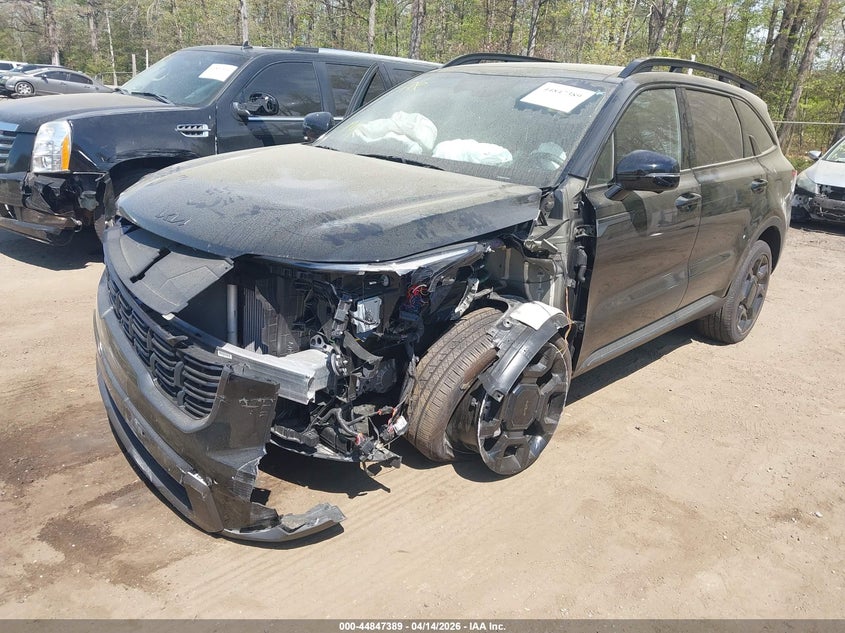 2025 Kia Sorento VIN 5XYRKDJF2SG393427 IAAI salvage auction — FRONT END, Salvage - 75% Or Less (Maryland), sold $12,700 on 2026-07-24 (photo 2)