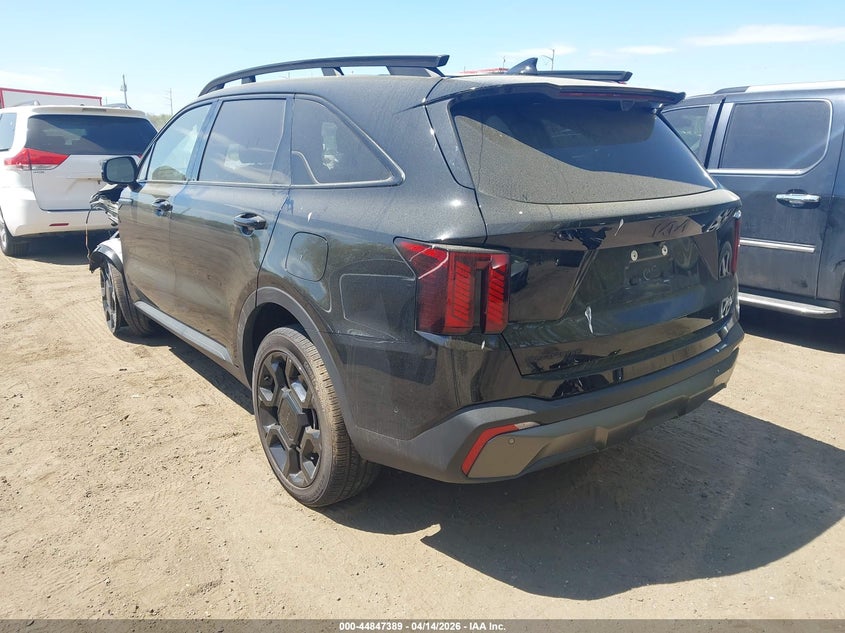 2025 Kia Sorento VIN 5XYRKDJF2SG393427 IAAI salvage auction — FRONT END, Salvage - 75% Or Less (Maryland), sold $12,700 on 2026-07-24 (photo 3)