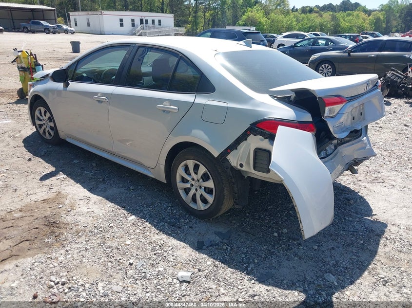 2023 Toyota Corolla VIN 5YFB4MDE3PP055665 IAAI salvage auction — FRONT & REAR, Salvage (Georgia), sold $4,250 on 2026-07-17 (photo 3)