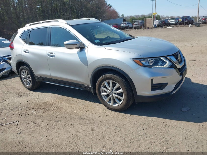 2018 Nissan Rogue VIN KNMAT2MV6JP619742 IAAI salvage auction — FRONT END, Salvage Title, sold $3,900 on 2026-07-09 (photo 1)