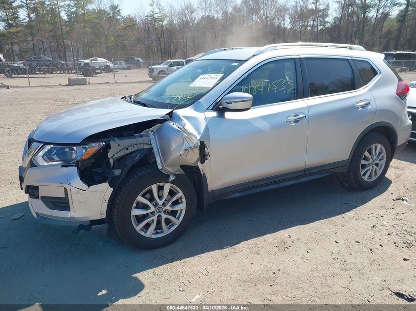 2018 Nissan Rogue VIN KNMAT2MV6JP619742 IAAI salvage auction — FRONT END, Salvage Title, sold $3,900 on 2026-07-09 (photo 2)