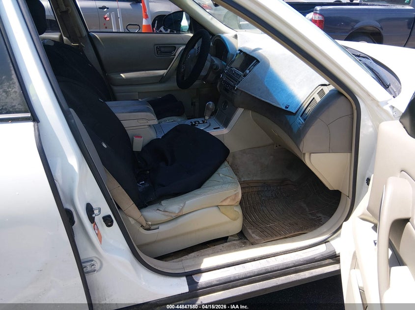 2003 Infiniti Fx35 VIN JNRAS08W23X000665 IAAI salvage auction — SIDE, Repossession Paperwork (South Carolina), sold $225 on 2026-07-08 (photo 5)