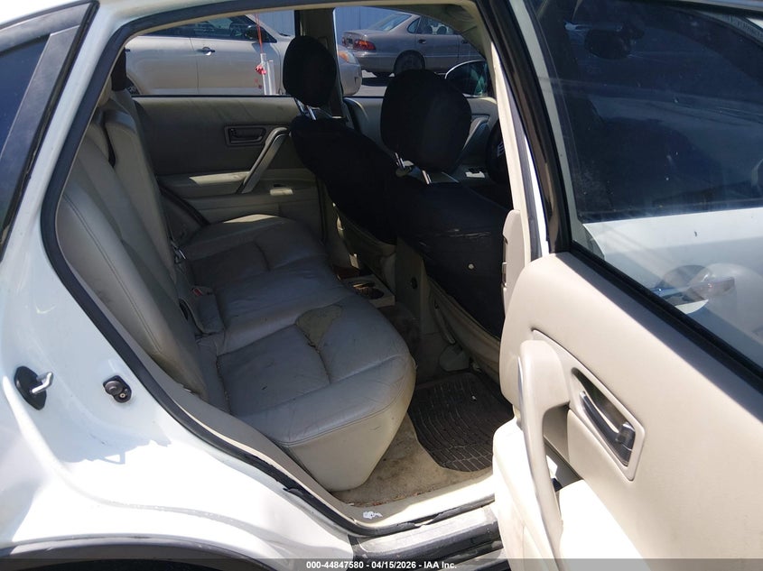 2003 Infiniti Fx35 VIN JNRAS08W23X000665 IAAI salvage auction — SIDE, Repossession Paperwork (South Carolina), sold $225 on 2026-07-08 (photo 8)