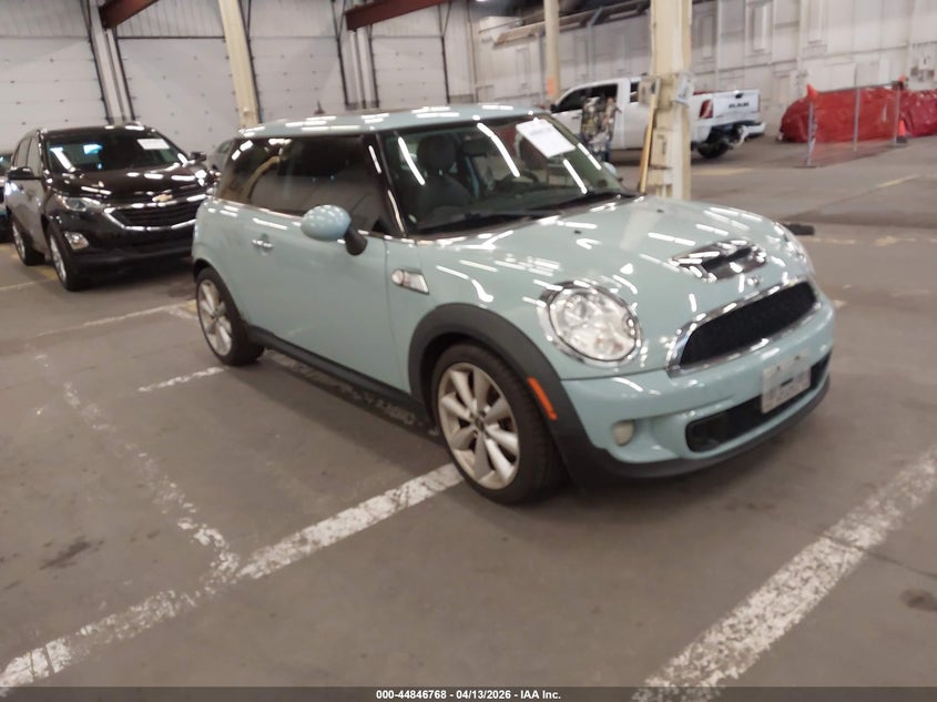 2012 Mini Cooper VIN WMWSV3C58CT387514 IAAI salvage auction — REAR END, Salvage Title, sold $525 on 2026-07-30 (photo 1)