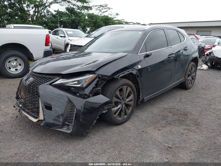 2022 Lexus Ux VIN JTHR3JBH6N2054050 IAAI salvage auction — FRONT & REAR, Wait Title, sold $2,250 on 2026-07-21 (photo 2)