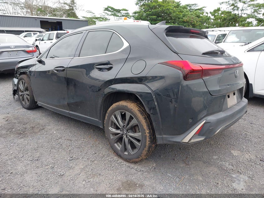 2022 Lexus Ux VIN JTHR3JBH6N2054050 IAAI salvage auction — FRONT & REAR, Wait Title, sold $2,250 on 2026-07-21 (photo 3)