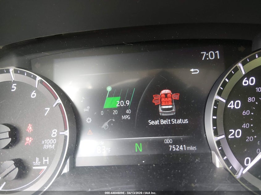 2023 Toyota Highlander VIN 5TDKDRAH1PS018388 IAAI salvage auction — LEFT SIDE, Salvage (Texas), sold $9,900 on 2026-07-22 (photo 7)