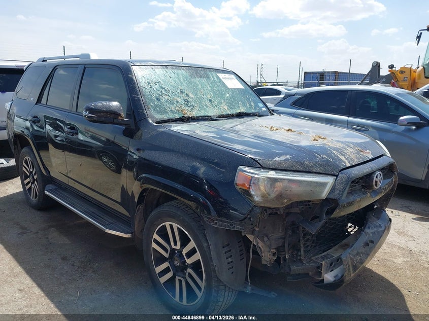 2018 Toyota 4runner VIN JTEZU5JR6J5180249 IAAI salvage auction — FRONT END, Original (Texas), sold $8,500 on 2026-07-07 (photo 1)