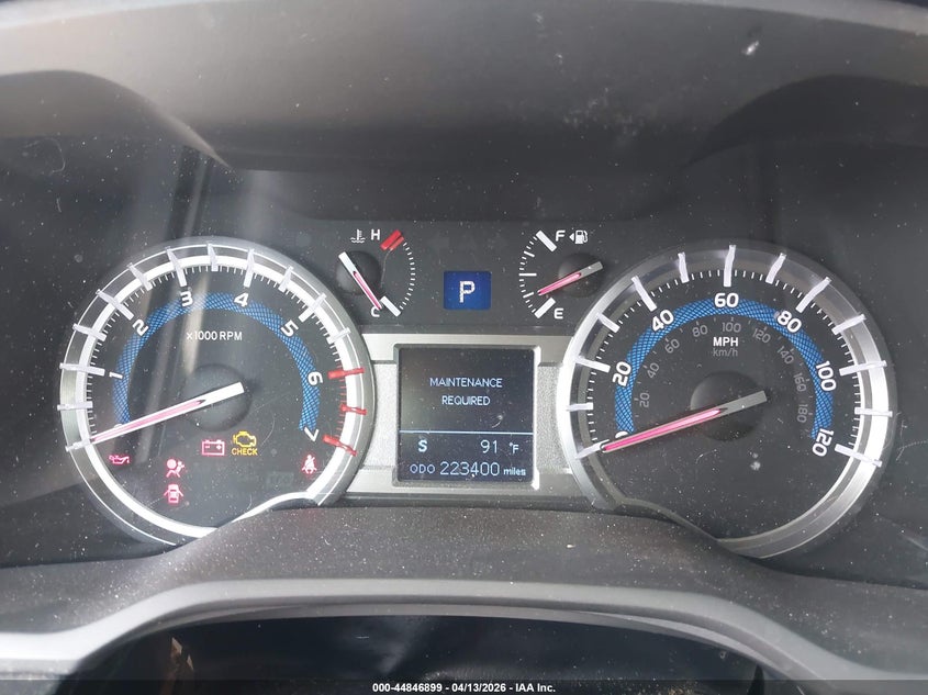 2018 Toyota 4runner VIN JTEZU5JR6J5180249 IAAI salvage auction — FRONT END, Original (Texas), sold $8,500 on 2026-07-07 (photo 7)