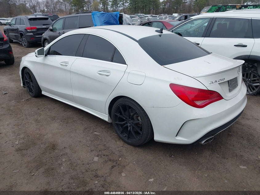 2016 Mercedes-benz Cla-klasse VIN WDDSJ4GB0GN316148 IAAI salvage auction — FRONT END, Wait Title, sold $5,100 on 2026-08-04 (photo 3)
