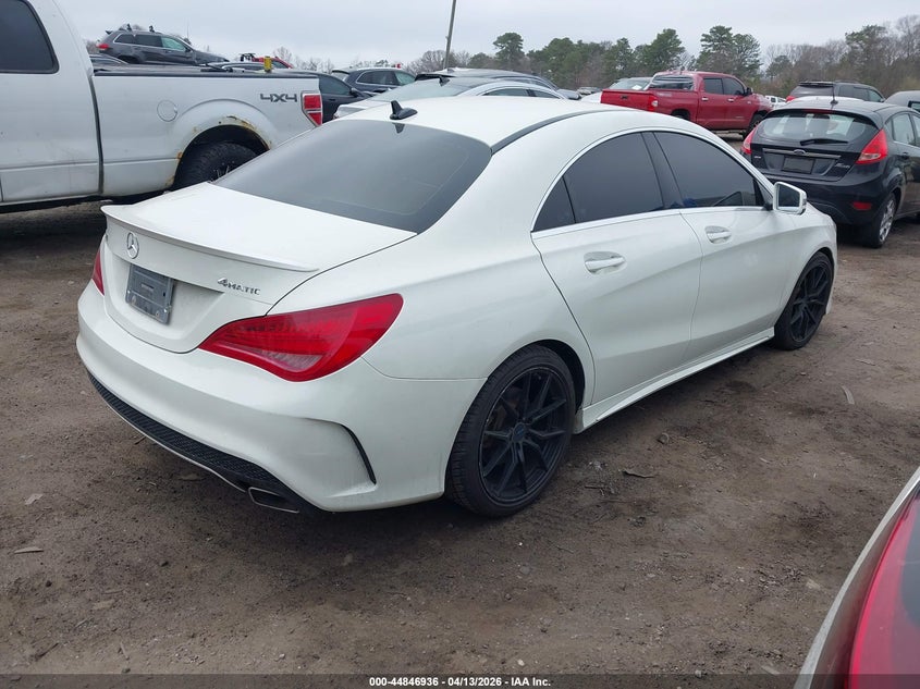 2016 Mercedes-benz Cla-klasse VIN WDDSJ4GB0GN316148 IAAI salvage auction — FRONT END, Wait Title, sold $5,100 on 2026-08-04 (photo 4)